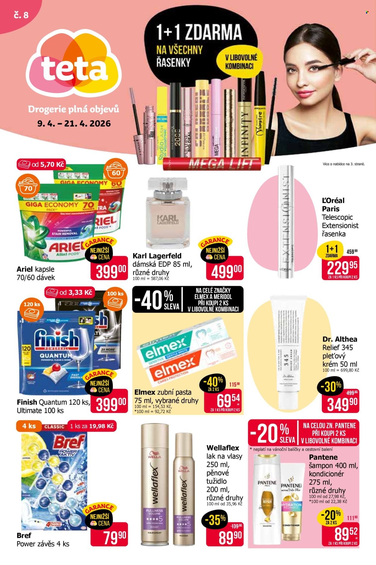 TETA DROGERIE leták - Od čtvrtka 9.4.2026 (2026-04-09 - 2026-04-21)
