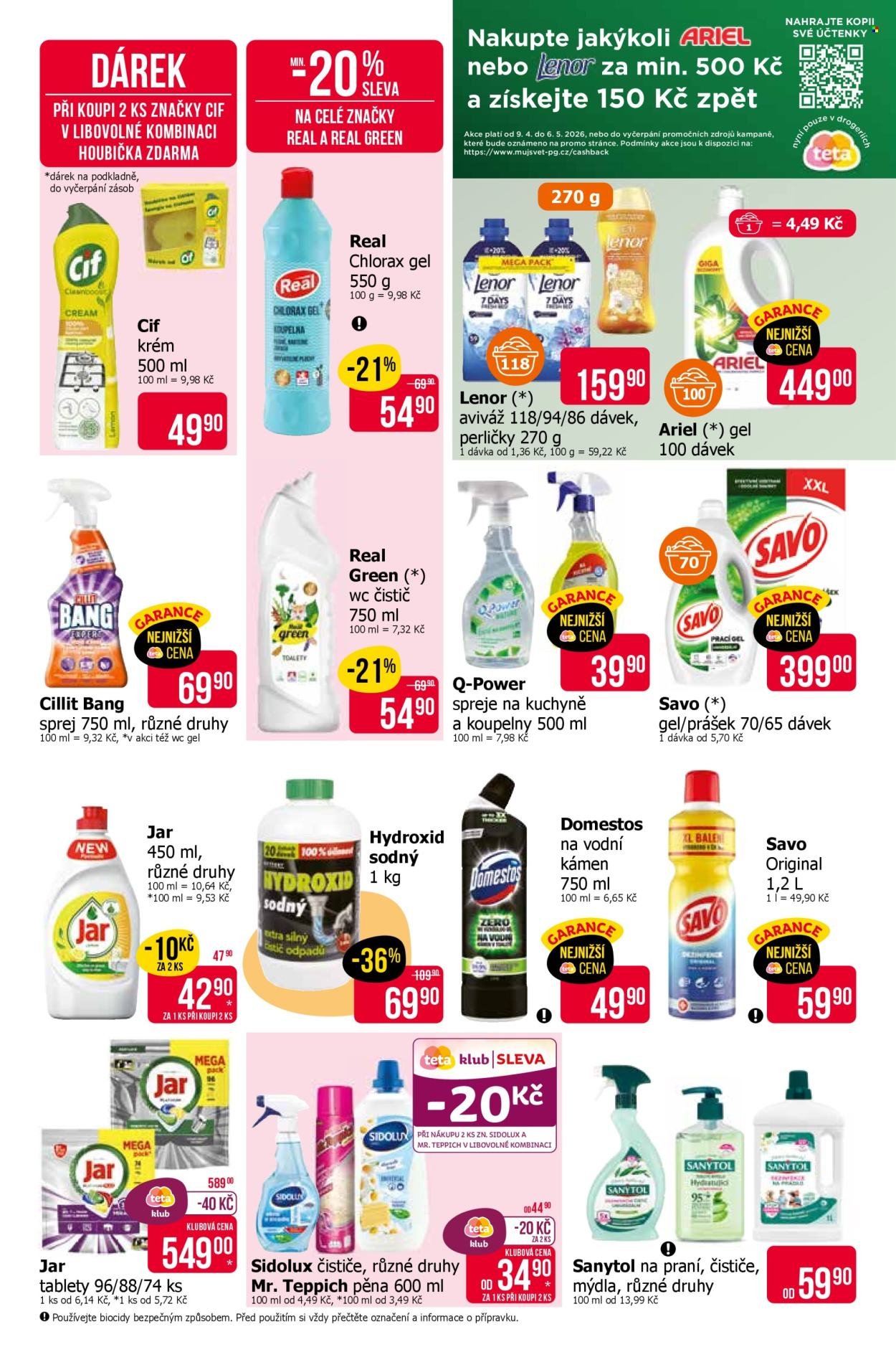 TETA DROGERIE leták - Od čtvrtka 9.4.2026 (2026-04-09 - 2026-04-21)