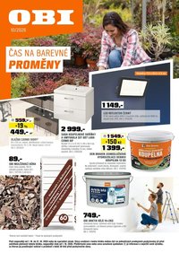OBI leták - Čas na barevné proměny
