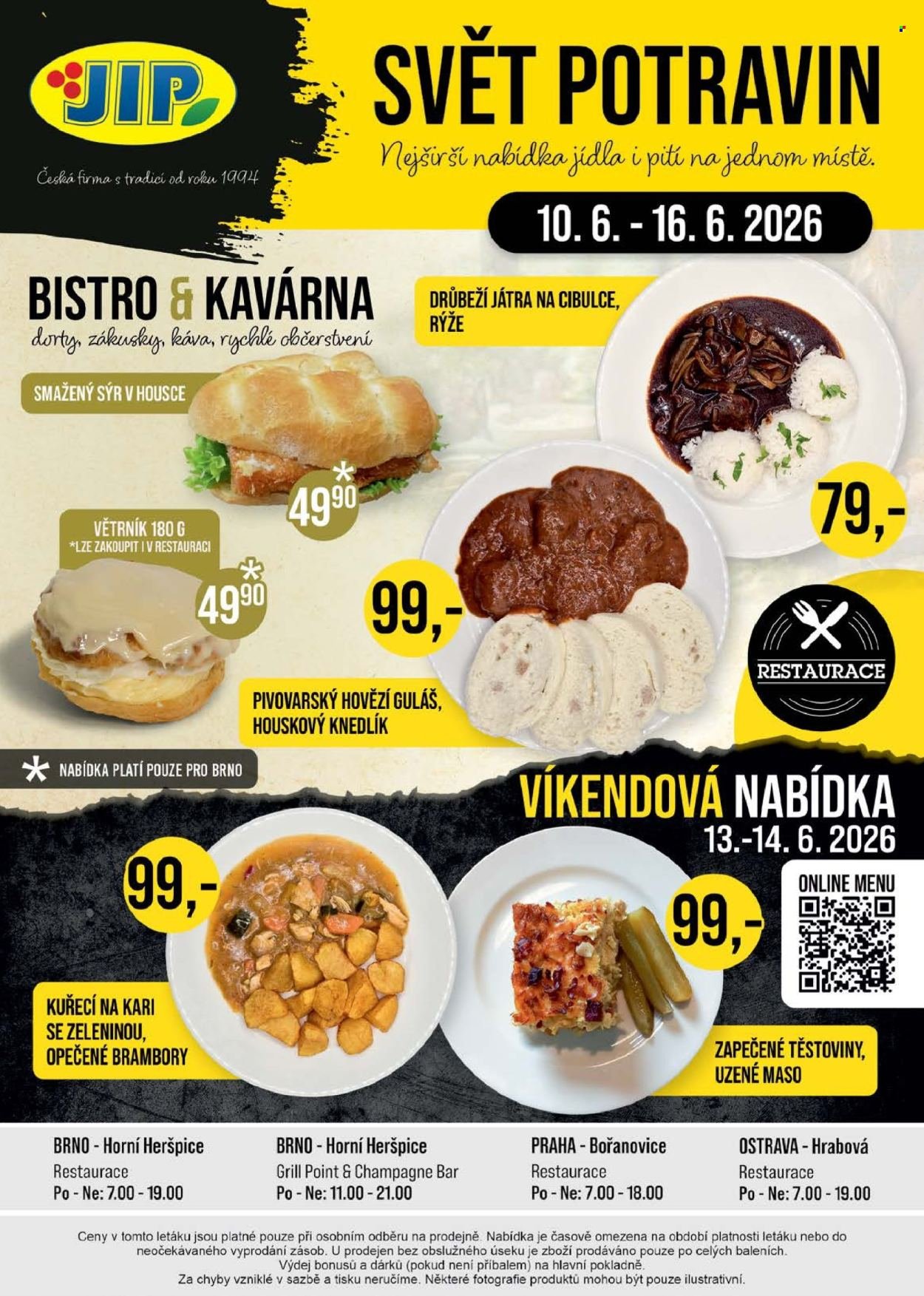 JIP leták - Svět potravin