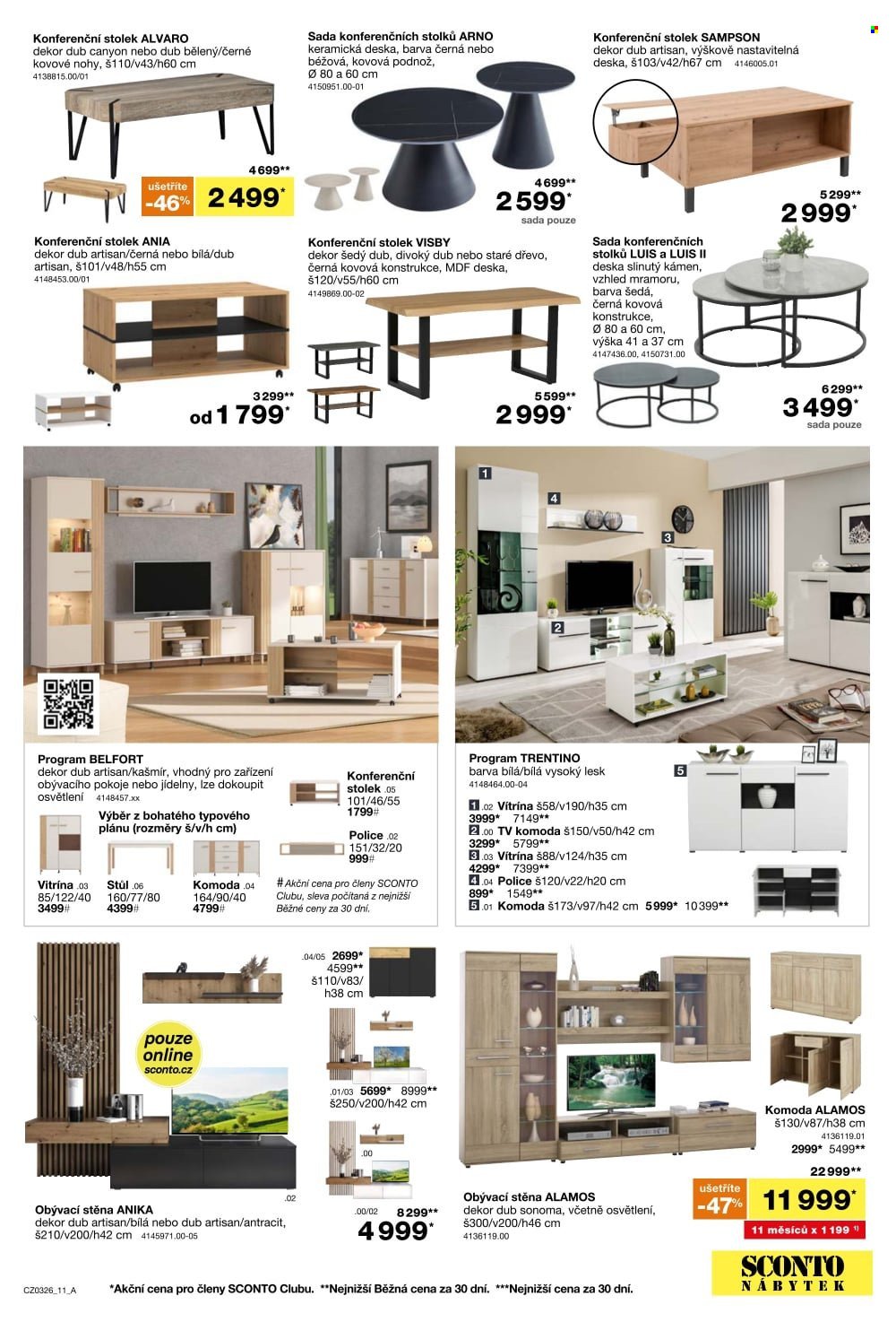 SCONTO NÁBYTEK leták - 1+1 zdarma na matrace, rošty a toppery (2026-02-11 - 2026-03-03)