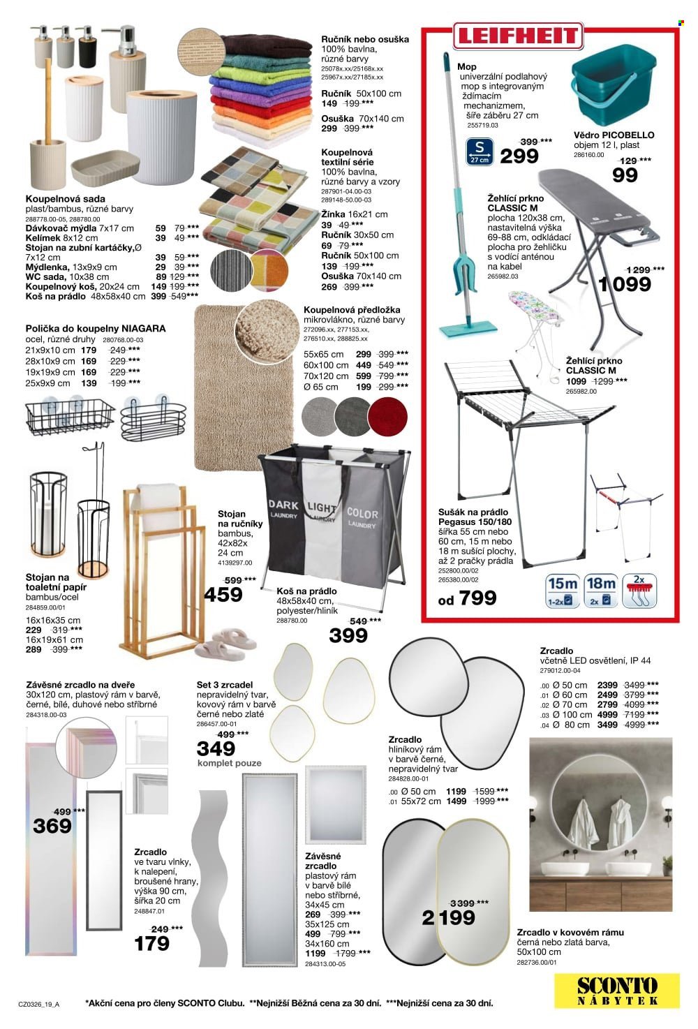 SCONTO NÁBYTEK leták - 1+1 zdarma na matrace, rošty a toppery (2026-02-11 - 2026-03-03)