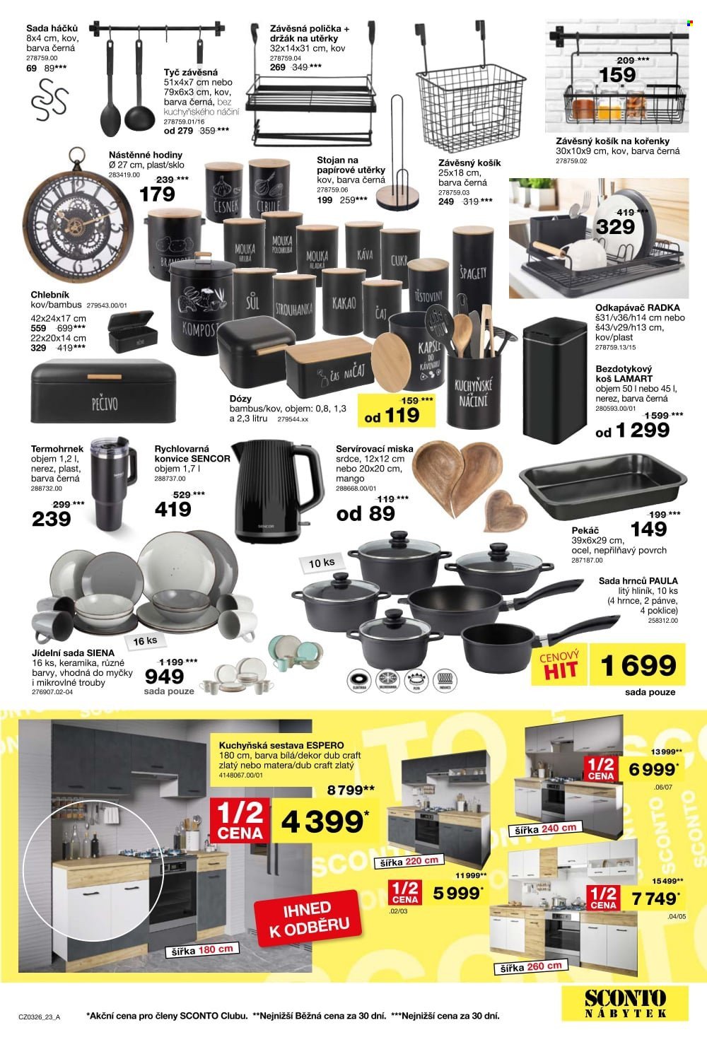 SCONTO NÁBYTEK leták - 1+1 zdarma na matrace, rošty a toppery (2026-02-11 - 2026-03-03)