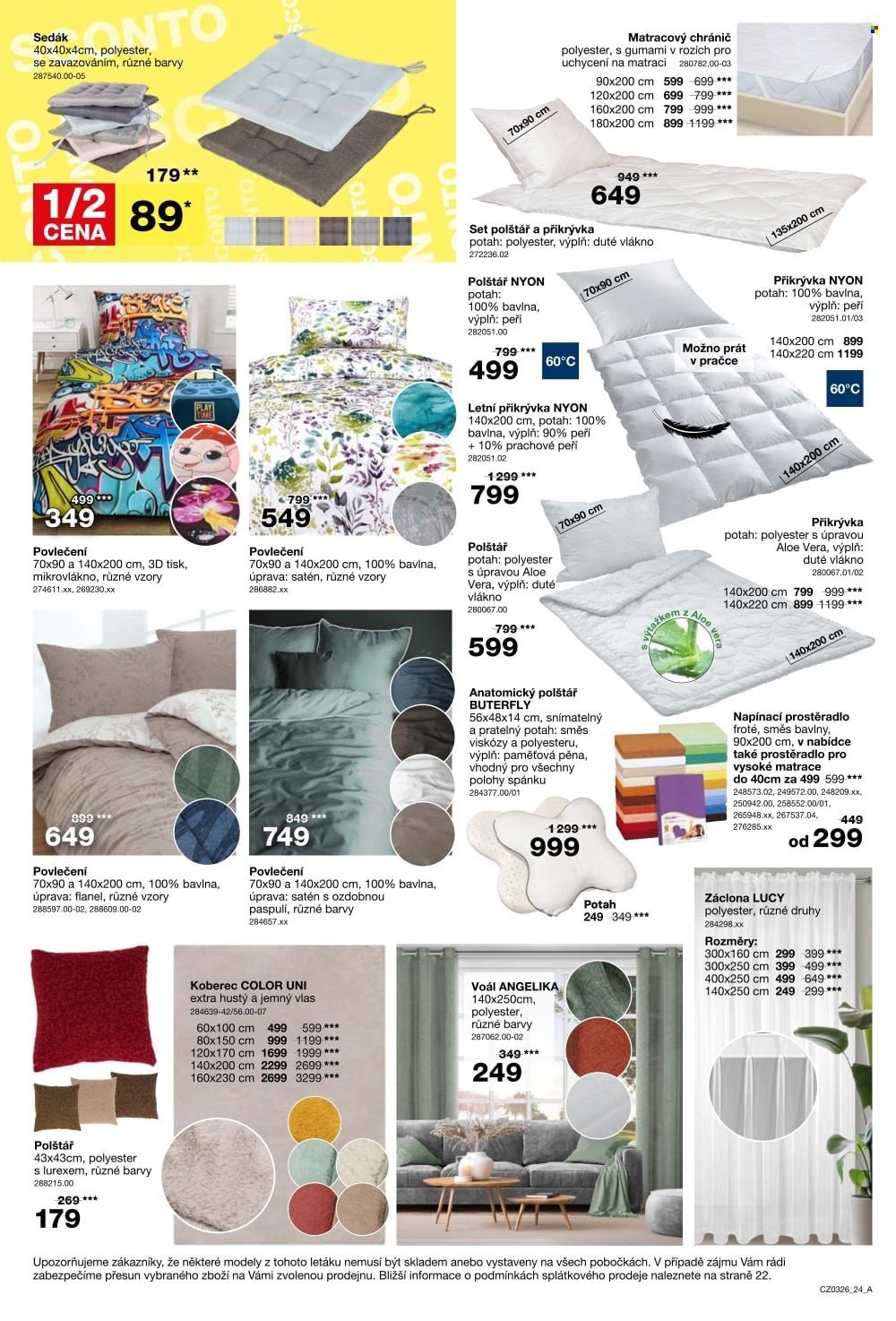 SCONTO NÁBYTEK leták - 1+1 zdarma na matrace, rošty a toppery (2026-02-11 - 2026-03-03)