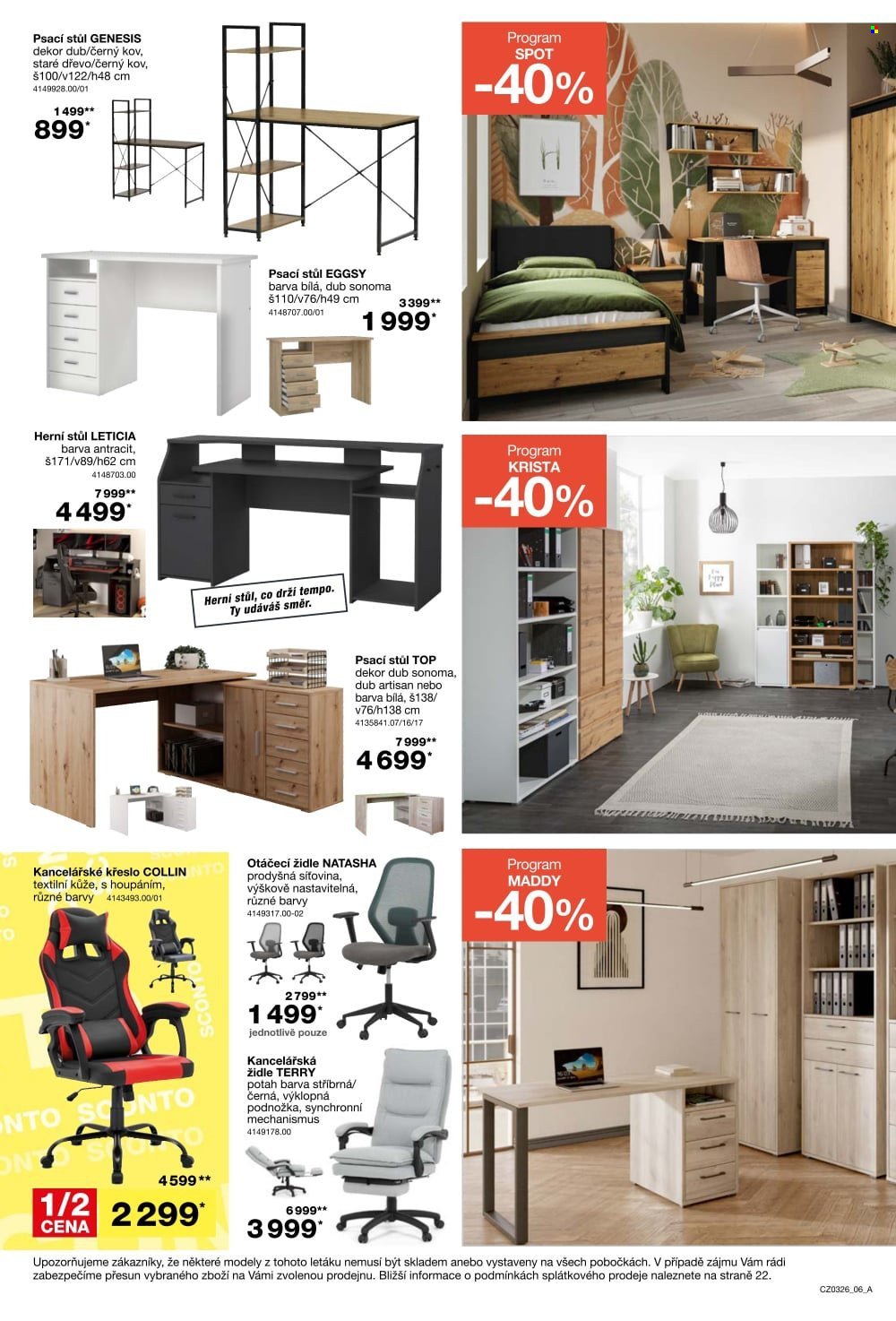 SCONTO NÁBYTEK leták - 1+1 zdarma na matrace, rošty a toppery (2026-02-11 - 2026-03-03)