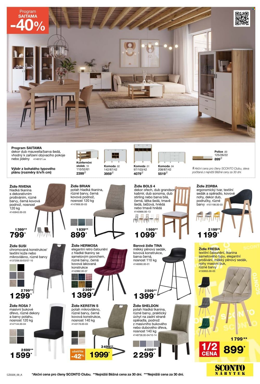 SCONTO NÁBYTEK leták - 1+1 zdarma na matrace, rošty a toppery (2026-02-11 - 2026-03-03)