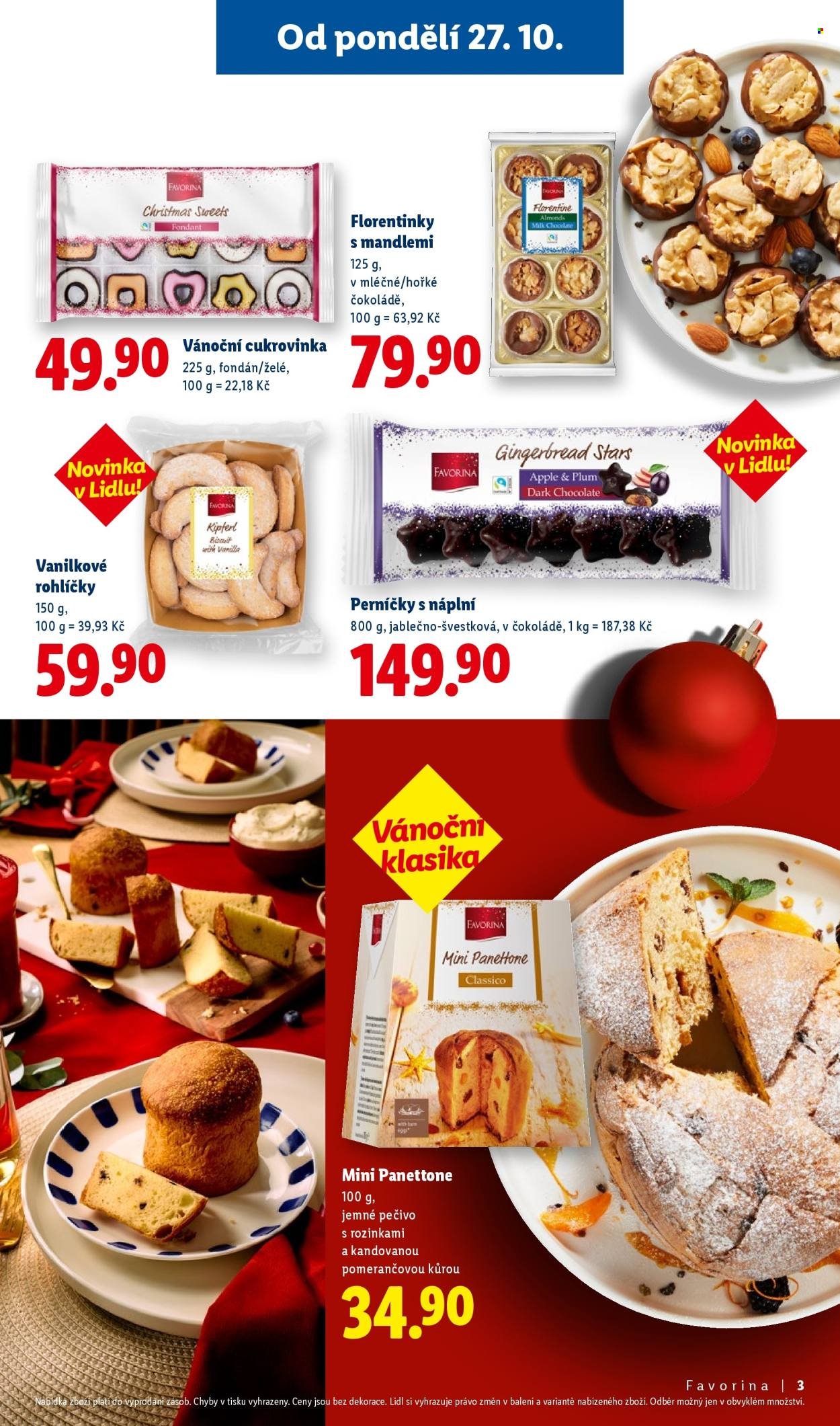 LIDL leták - Úžasné věci se vyplatí každý den - Favorina (2025-10-29)