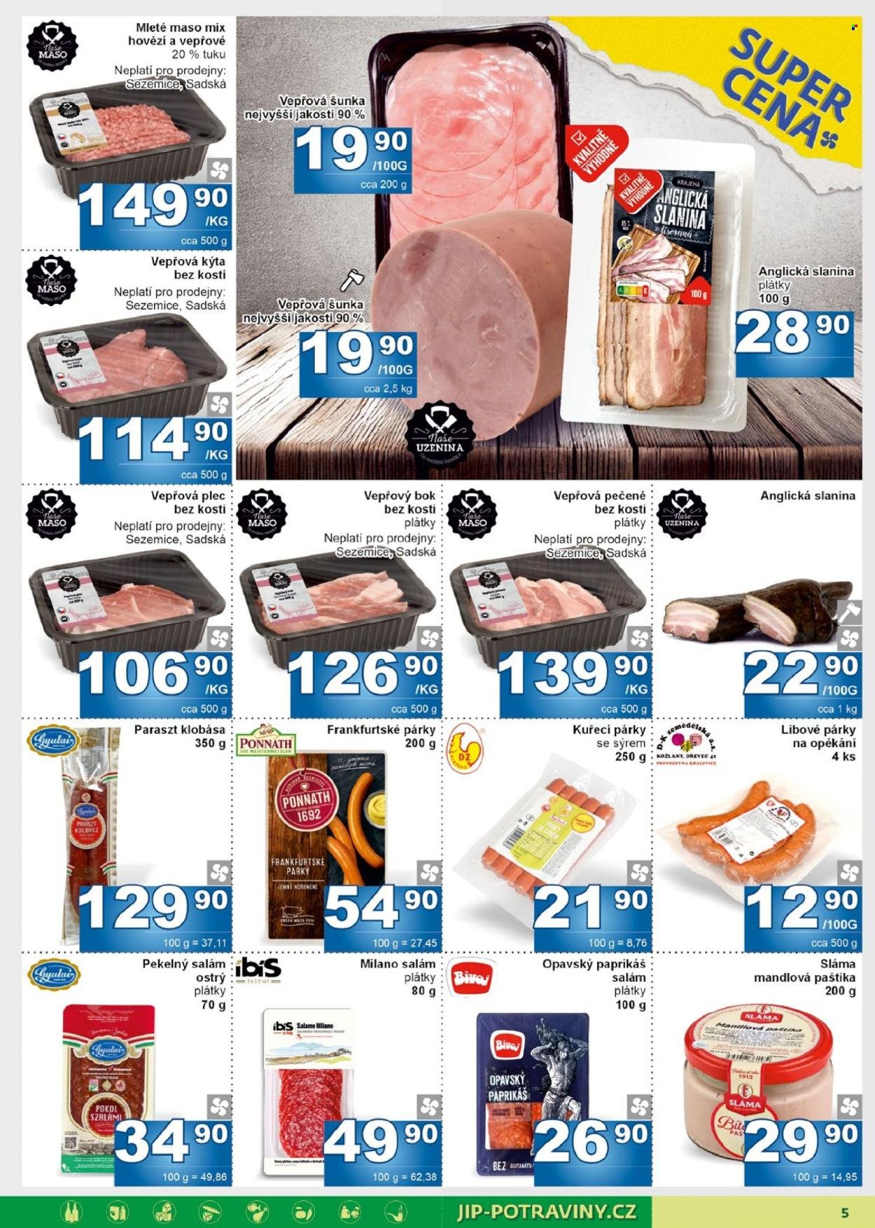 JIP leták - Potraviny pro každého (2025-11-05 - 2025-11-16)