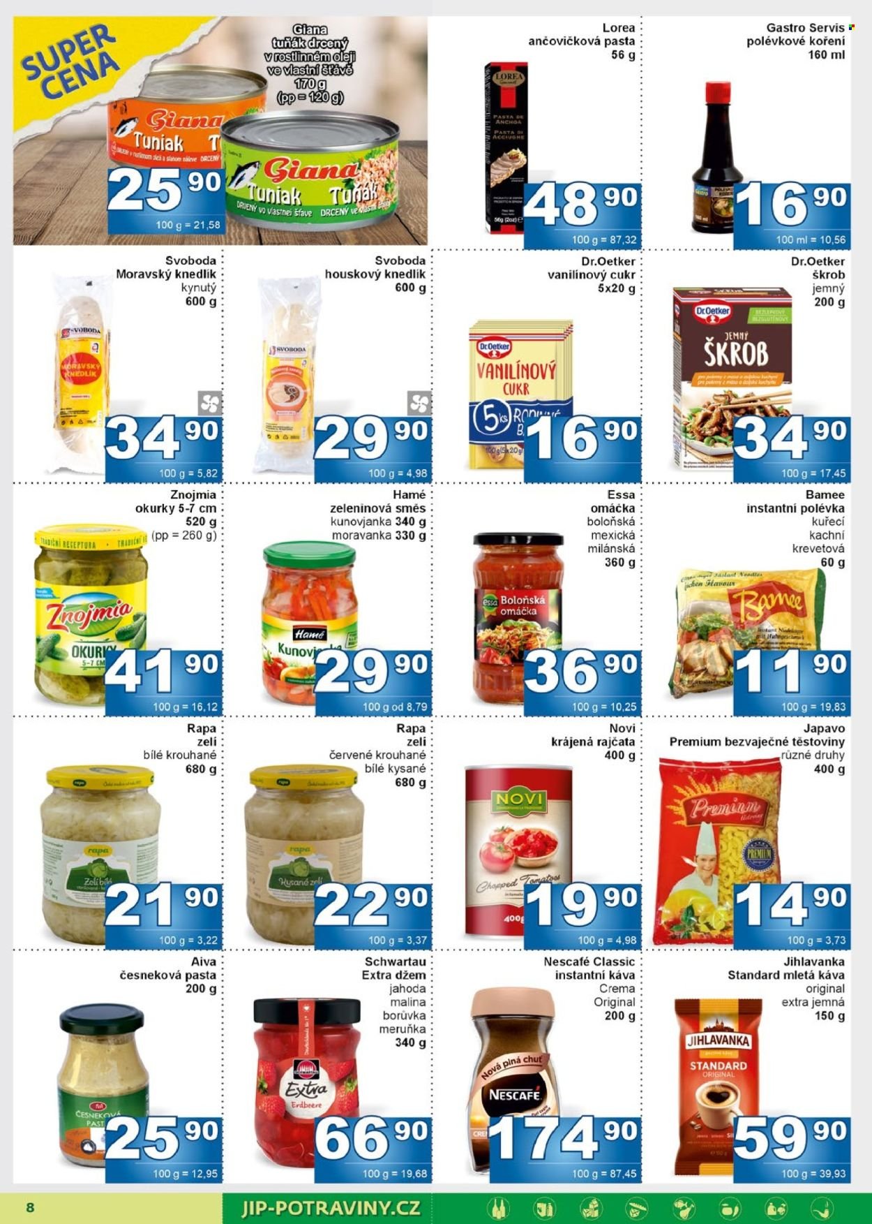 JIP leták - Potraviny pro každého (2025-11-05 - 2025-11-16)