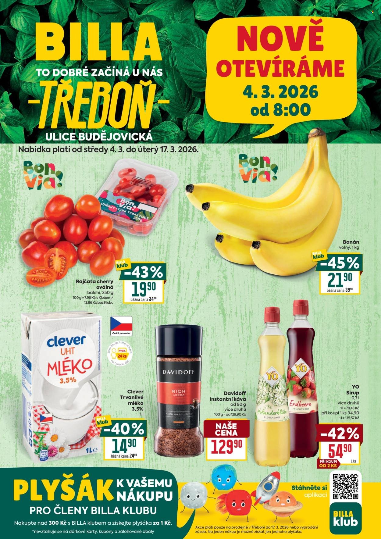 BILLA leták - Speciál: Třeboň (2026-03-04 - 2026-03-17)
