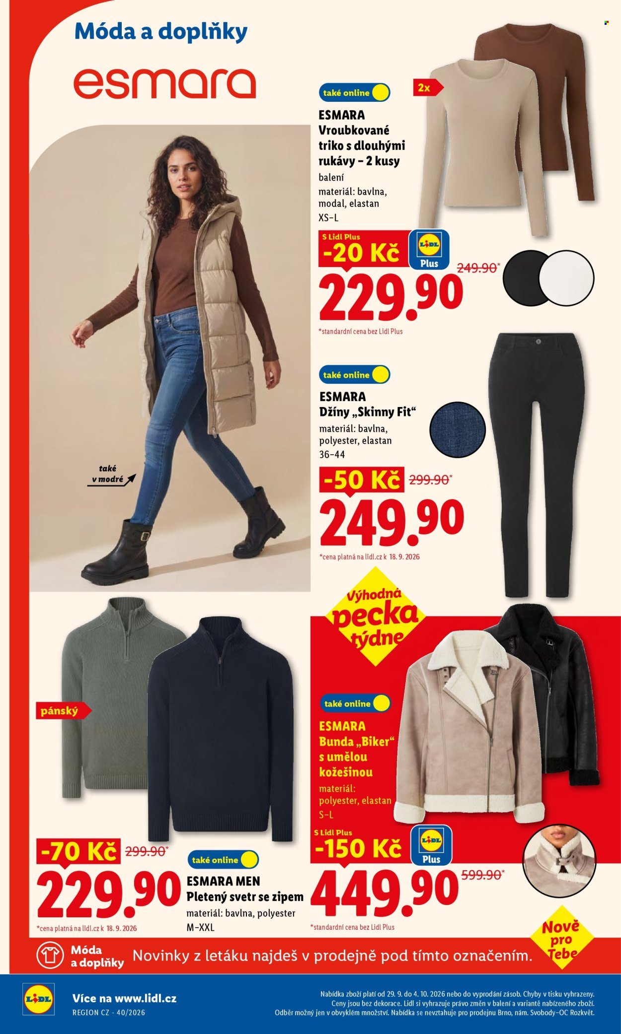 LIDL leták - Spotřební zboží