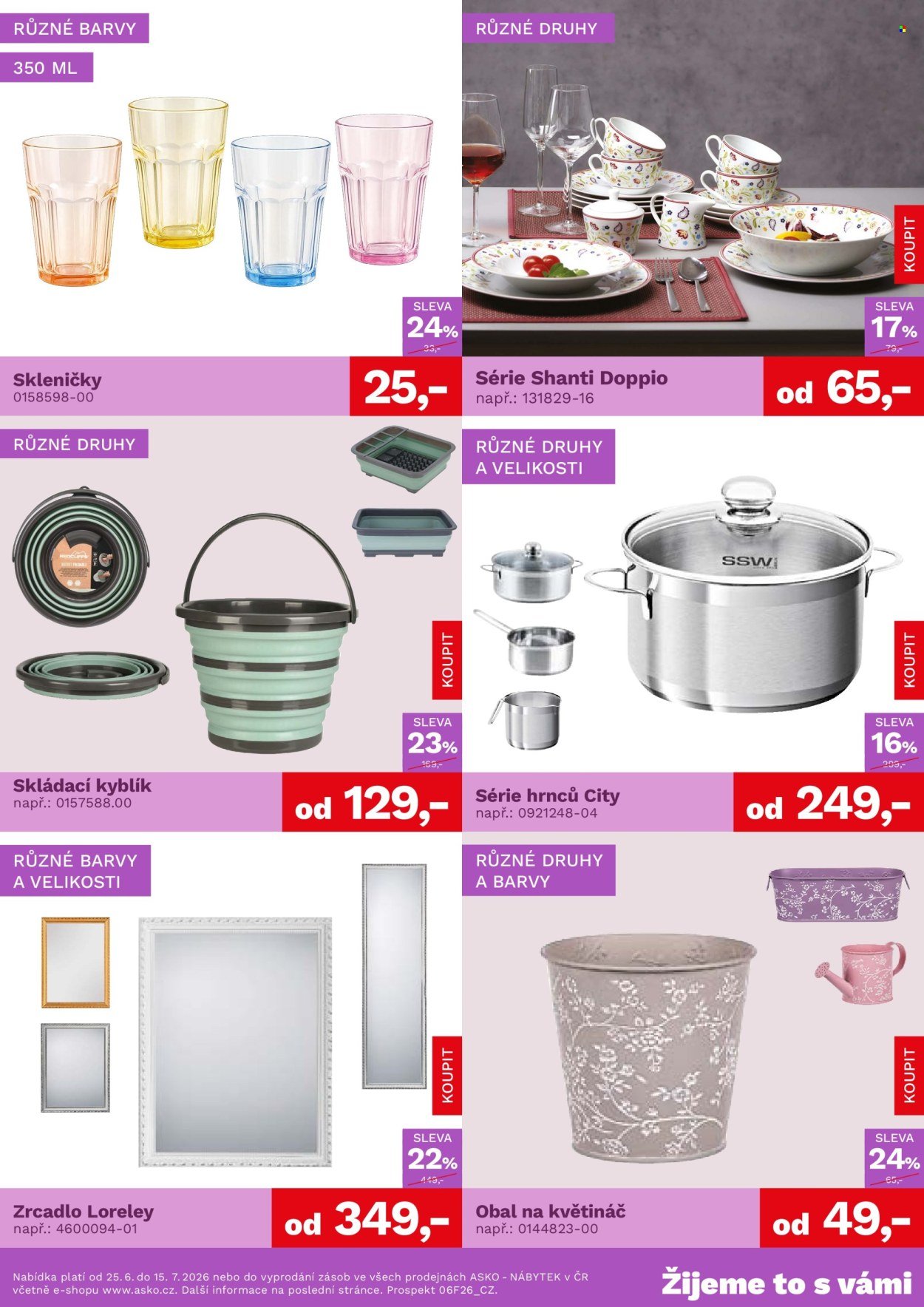 ASKO leták - Bytové doplňky