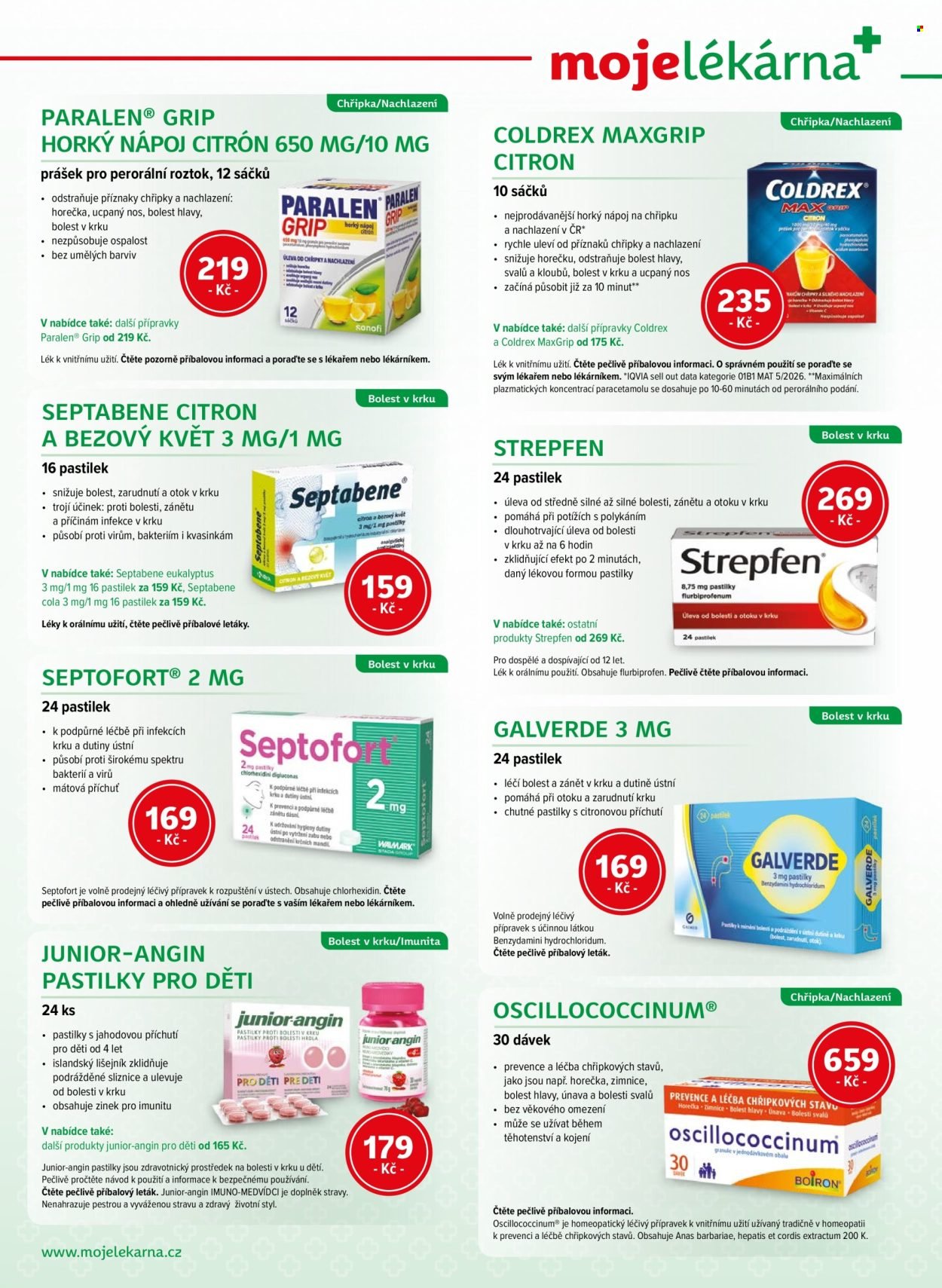 MOJELEKARNA.CZ leták - Akční leták