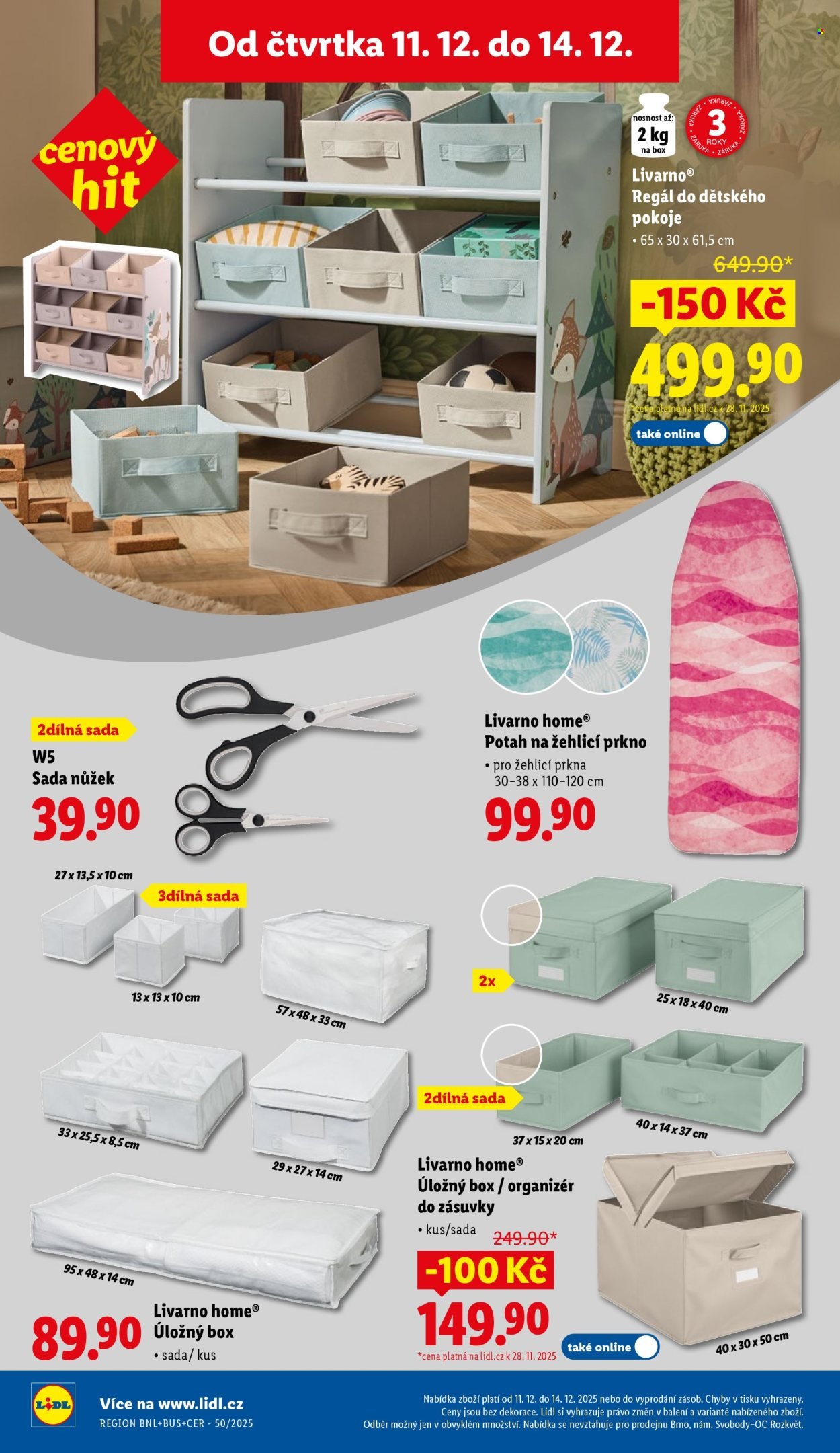 LIDL leták - Spotřební zboží (2025-12-08 - 2025-12-14)