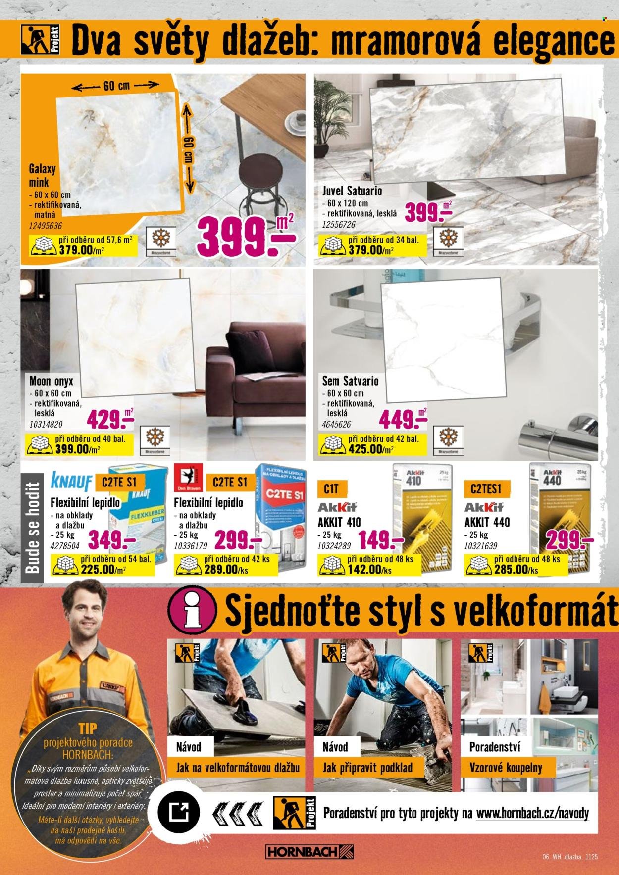 HORNBACH leták - Váš další projekt - Obklady a dlažby (2025-11-19 - 2025-12-03)