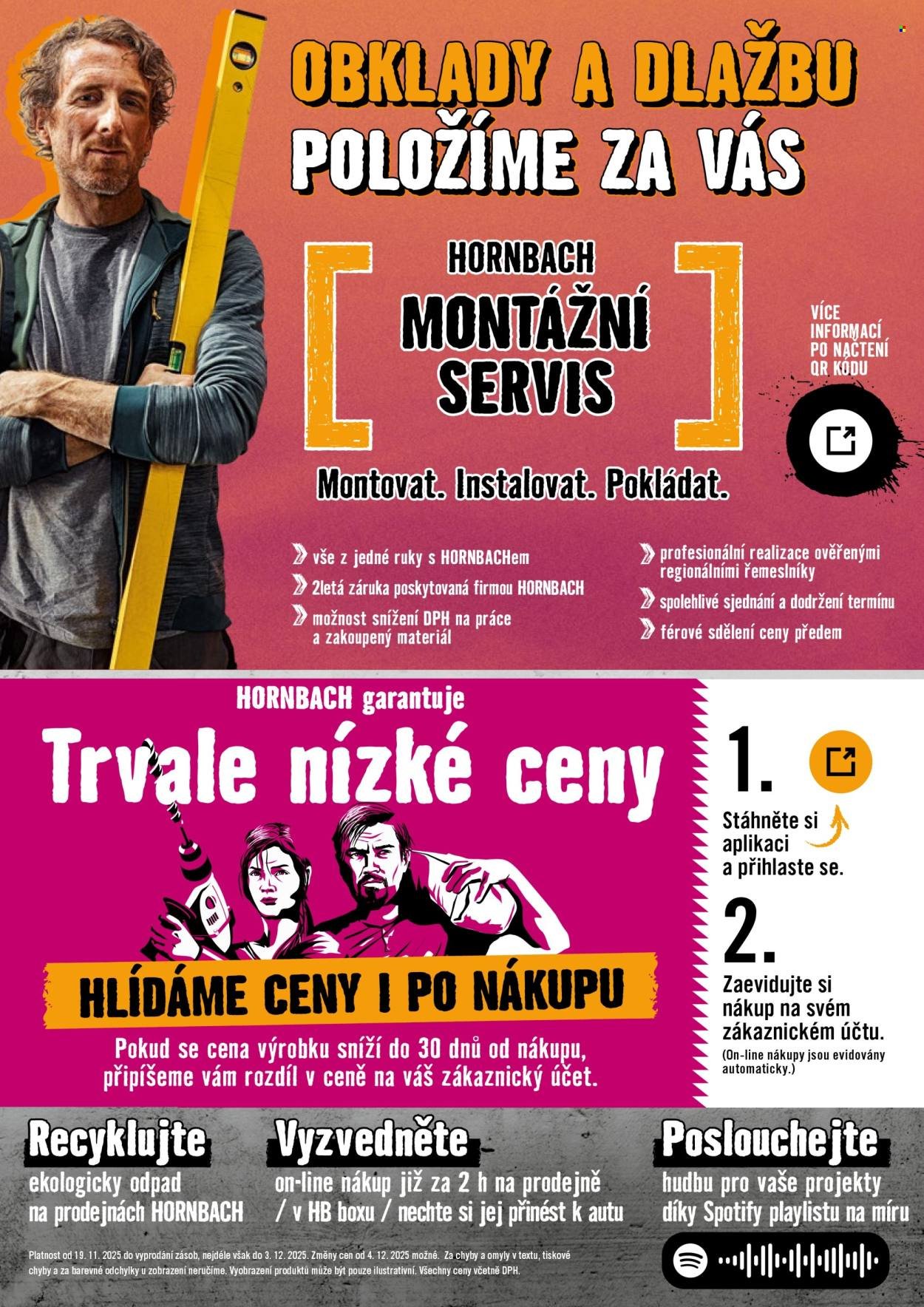 HORNBACH leták - Váš další projekt - Obklady a dlažby (2025-11-19 - 2025-12-03)