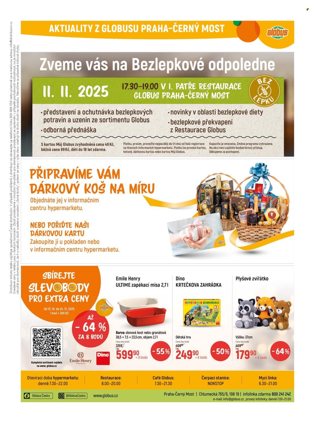 GLOBUS leták - Od středy 29.10.2025 (2025-10-29 - 2025-11-04)