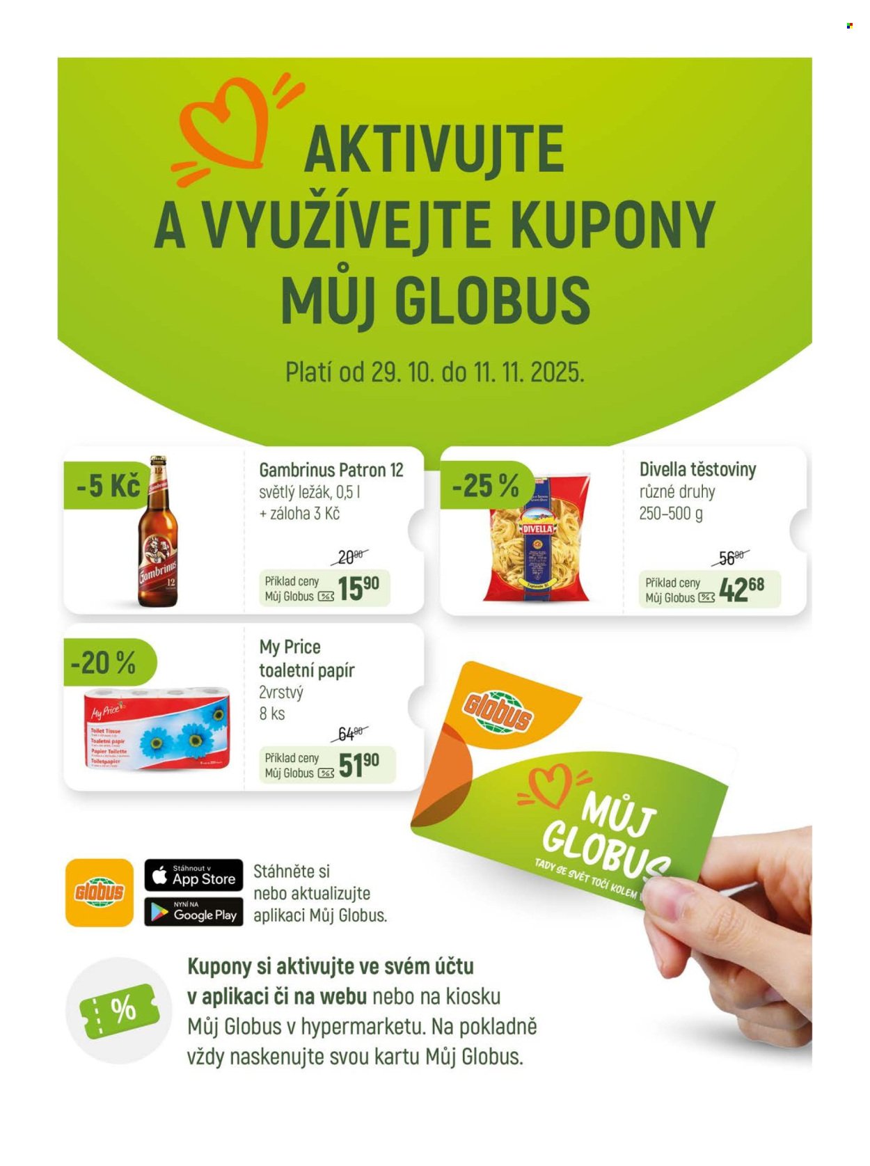 GLOBUS leták - Od středy 29.10.2025 (2025-10-29 - 2025-11-04)