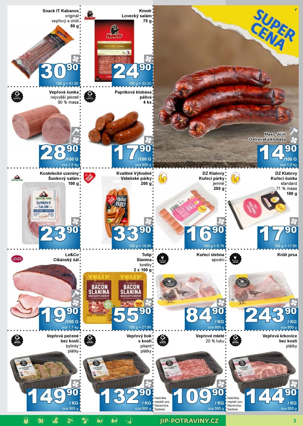 JIP leták - Potraviny pro každého