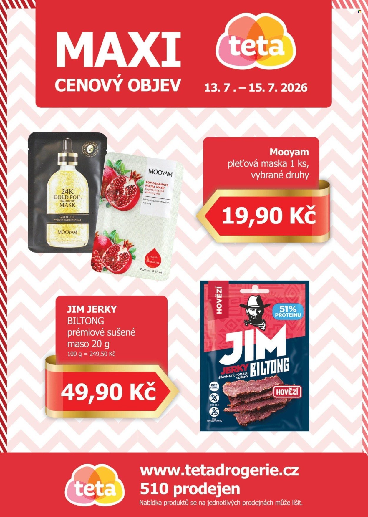 TETA DROGERIE leták - Maxi cenový objev