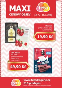 TETA DROGERIE leták - Maxi cenový objev