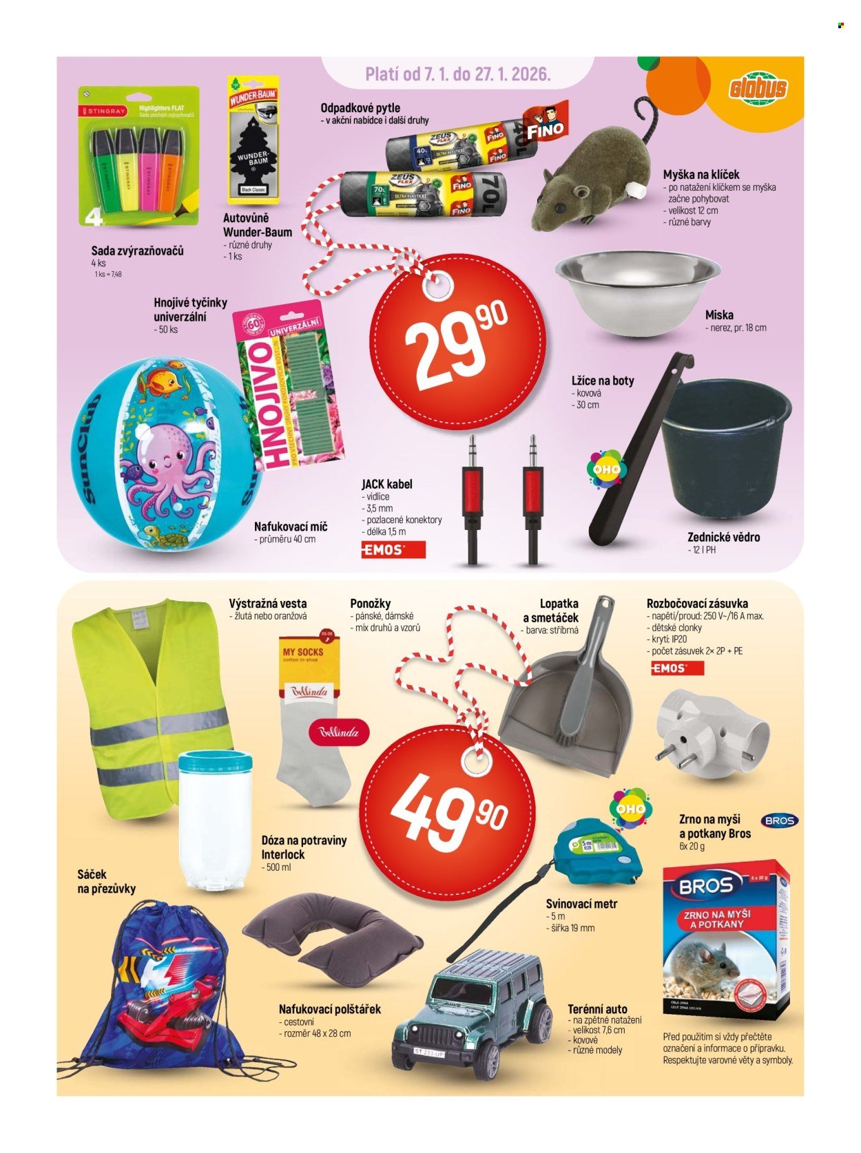 GLOBUS leták - Od středy 7.1.2026 (2026-01-07 - 2026-01-27)