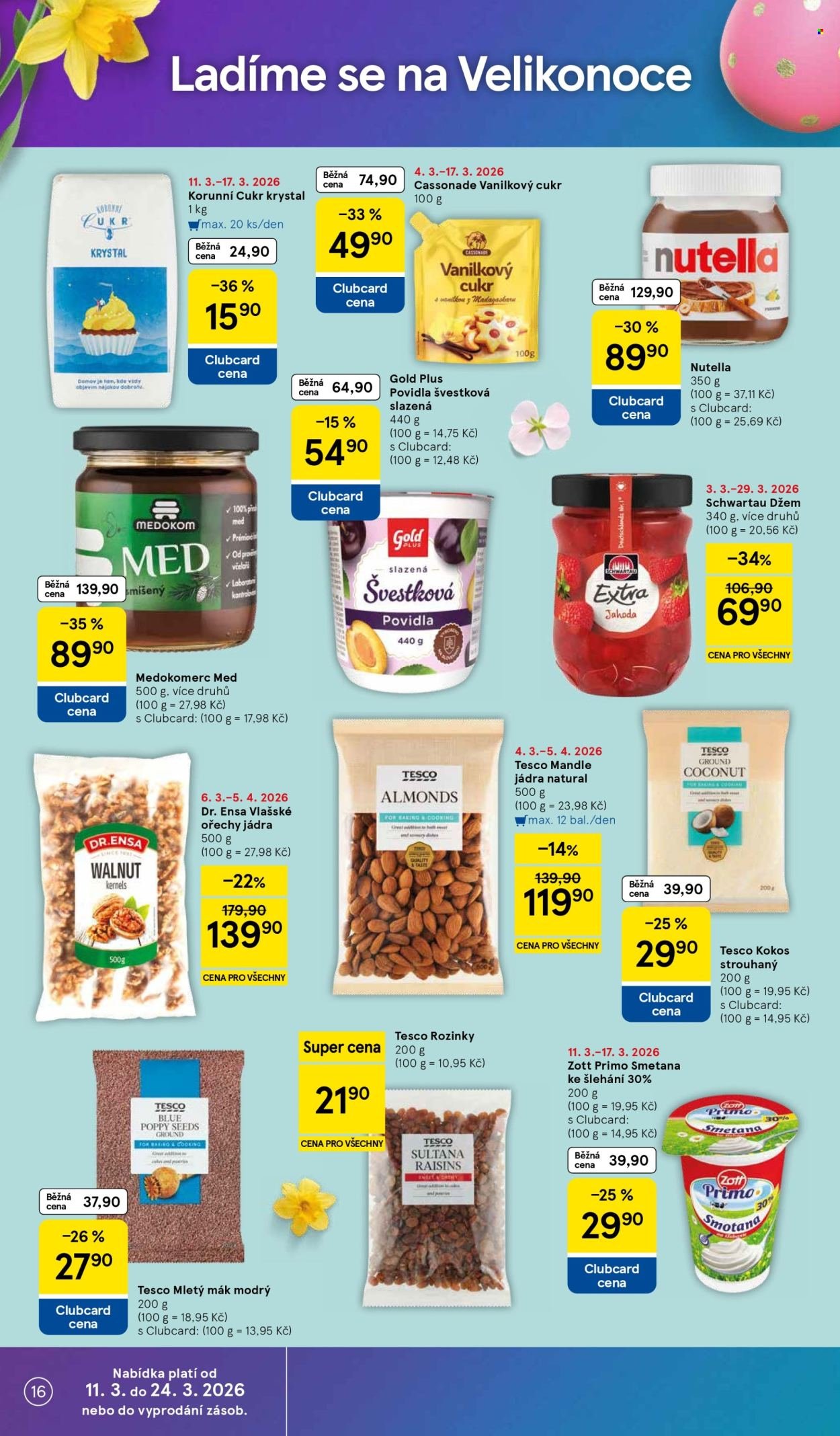 TESCO leták - Veselé Velikonoce (2026-03-11 - 2026-03-17)