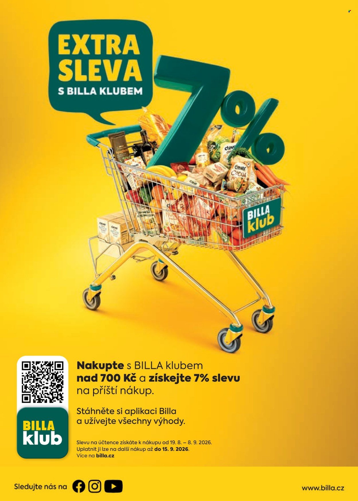BILLA leták - Velký leták