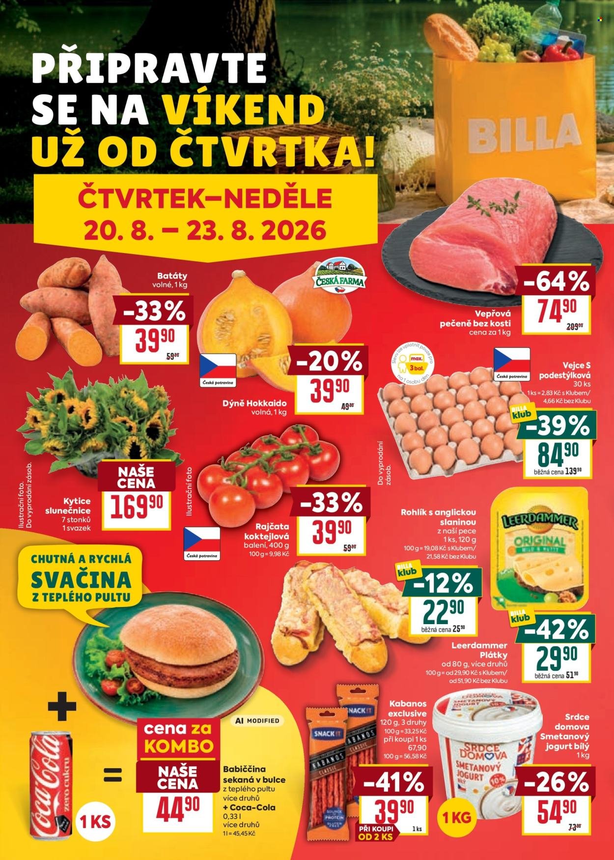 BILLA leták - Velký leták