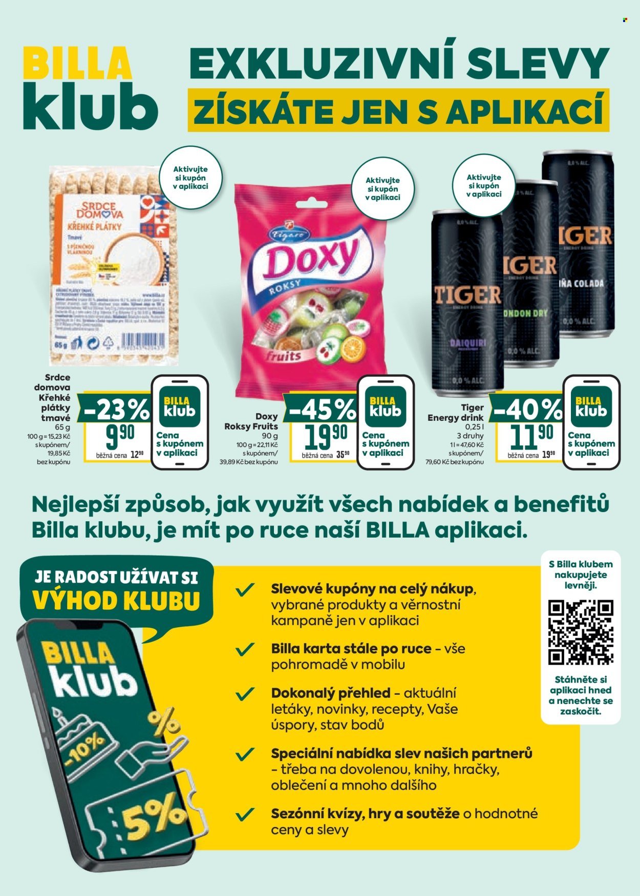 BILLA leták - Velký leták