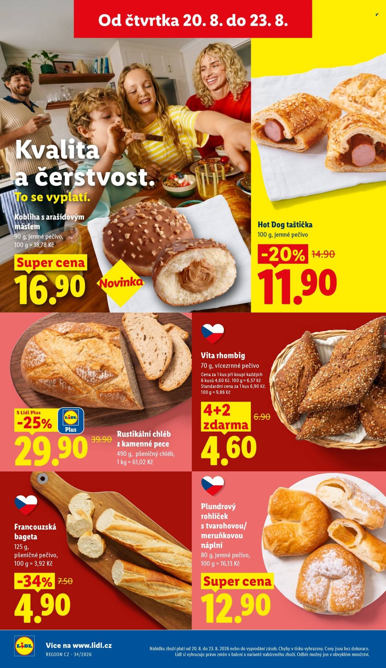 LIDL leták - Od čtvrtka 20.8.2026