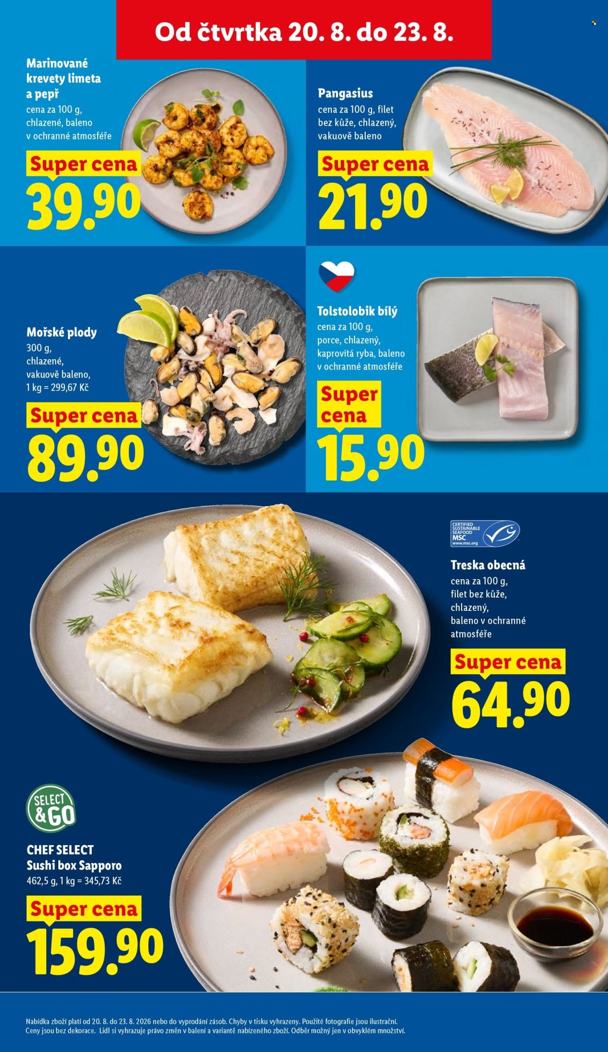 LIDL leták - Od čtvrtka 20.8.2026