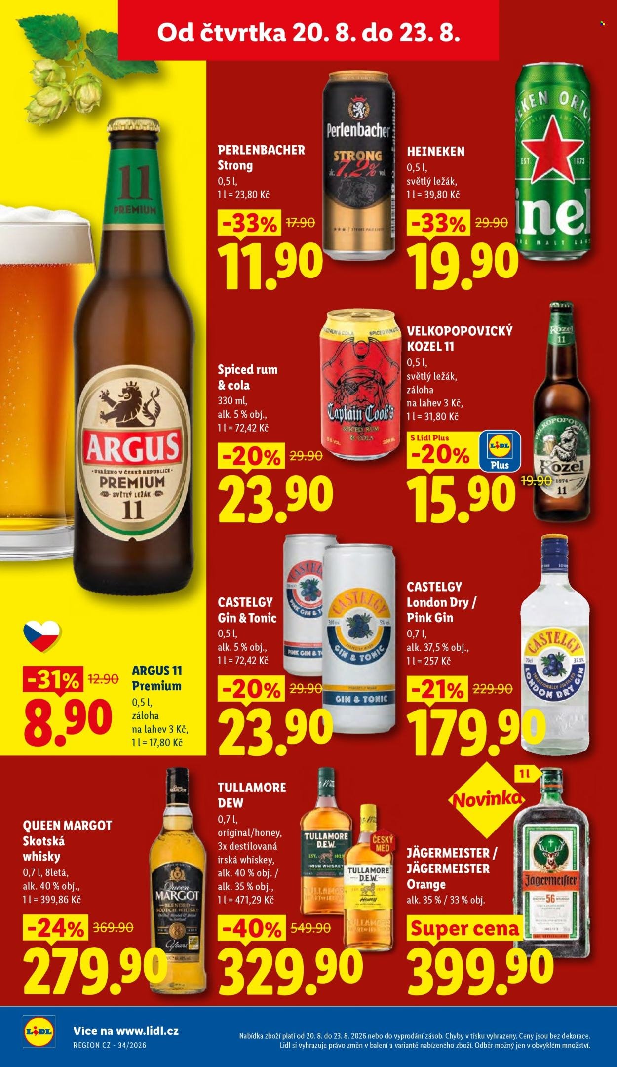 LIDL leták - Od čtvrtka 20.8.2026
