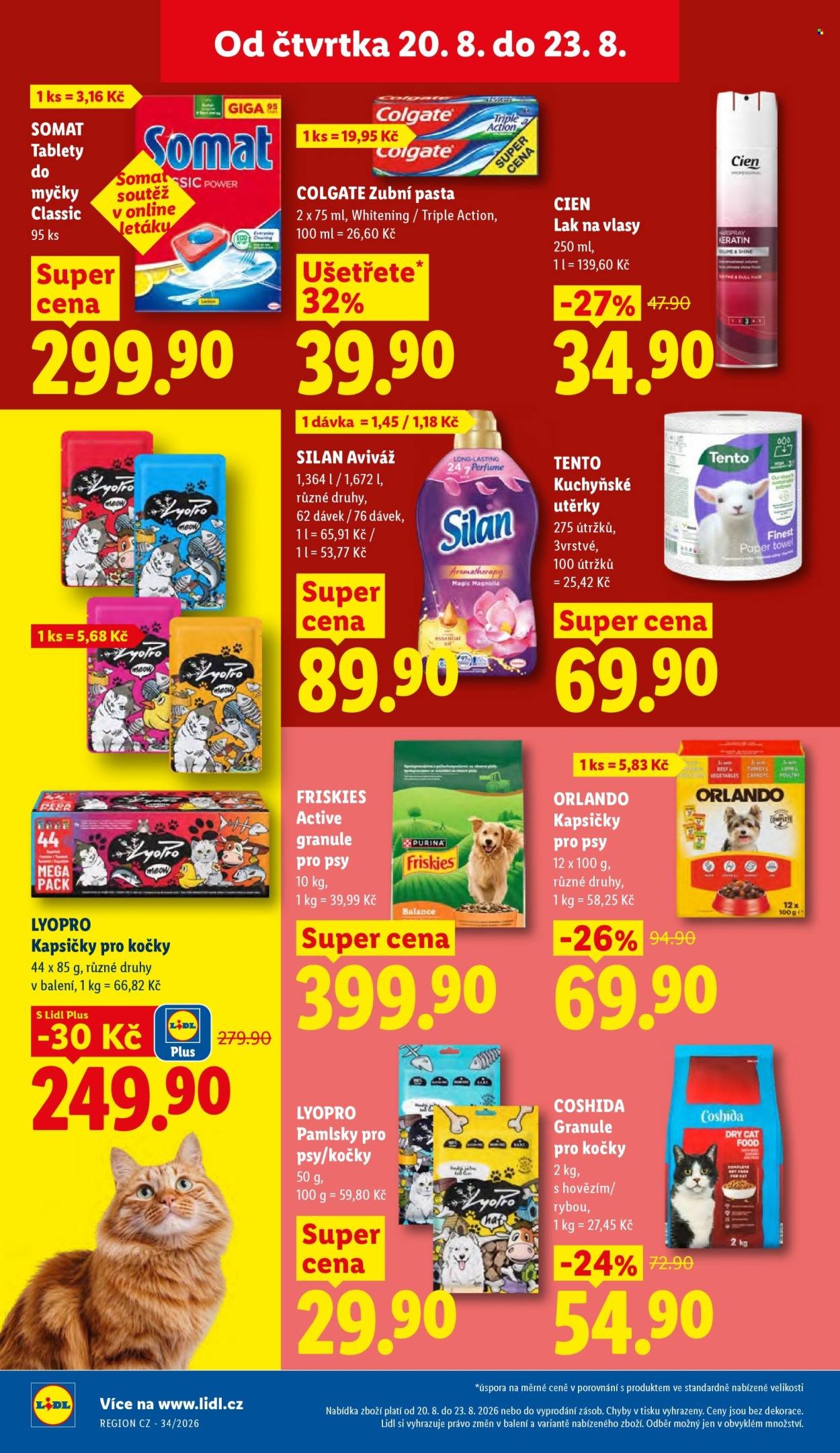 LIDL leták - Od čtvrtka 20.8.2026