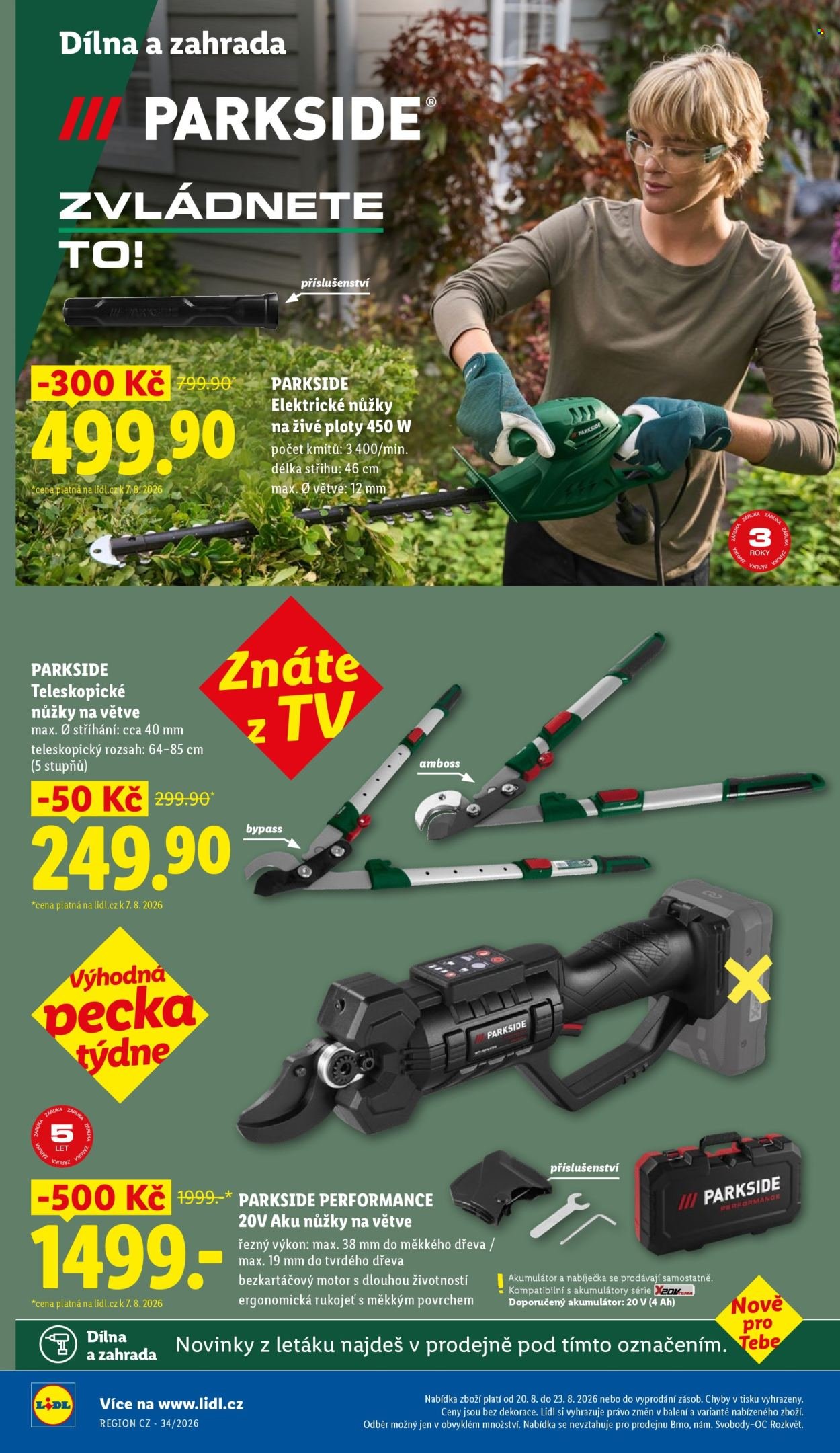 LIDL leták - Od čtvrtka 20.8.2026
