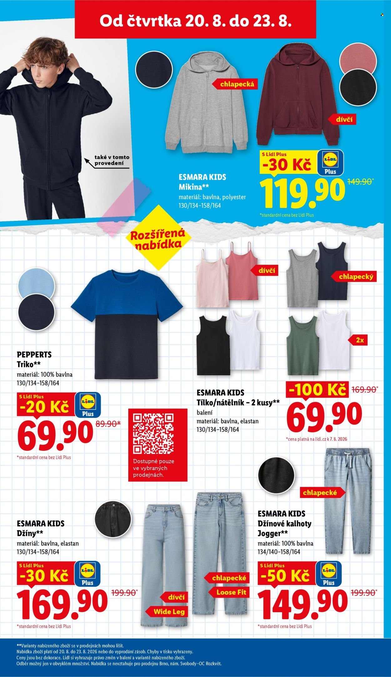 LIDL leták - Od čtvrtka 20.8.2026
