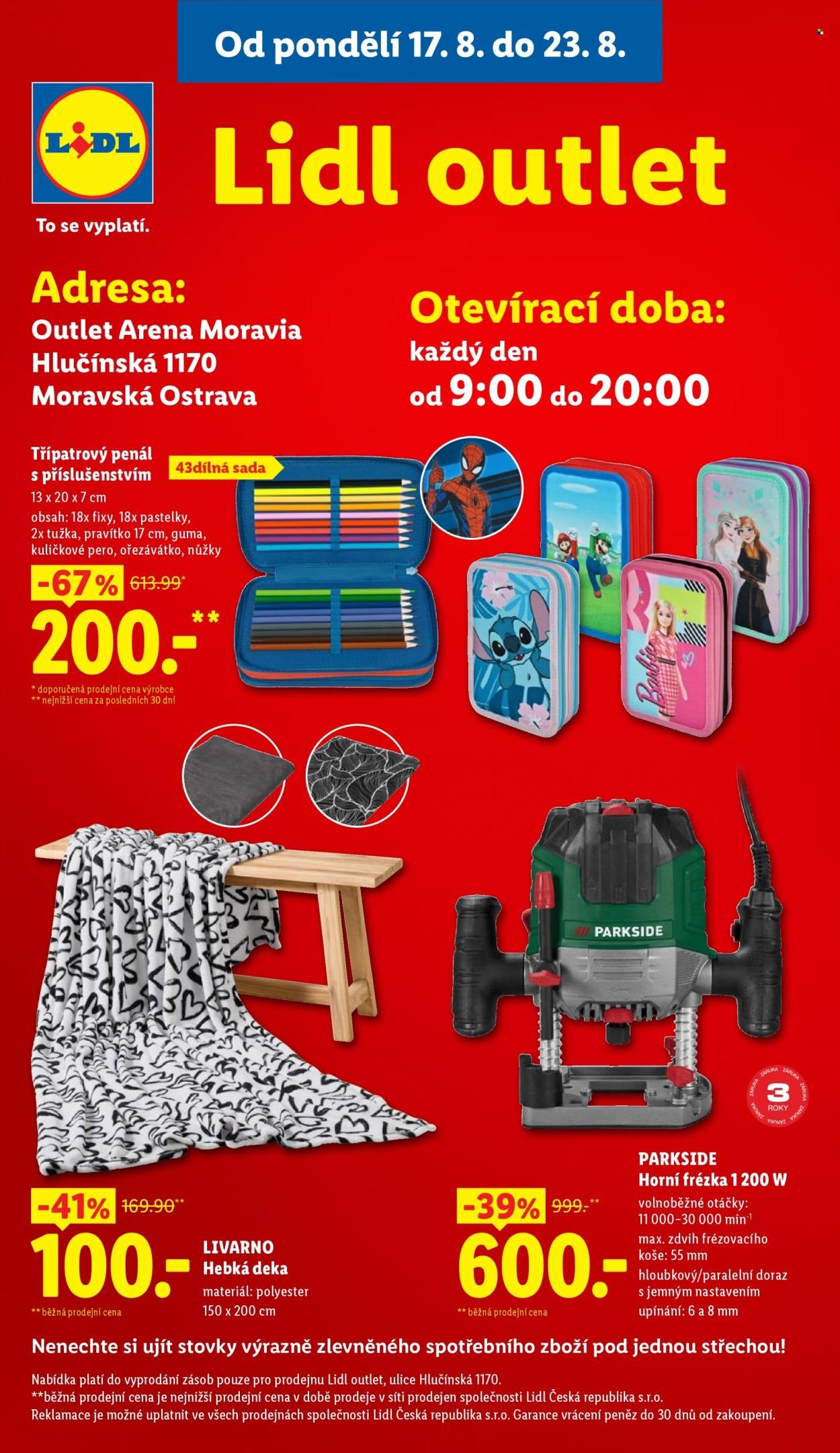 LIDL leták - Od čtvrtka 20.8.2026