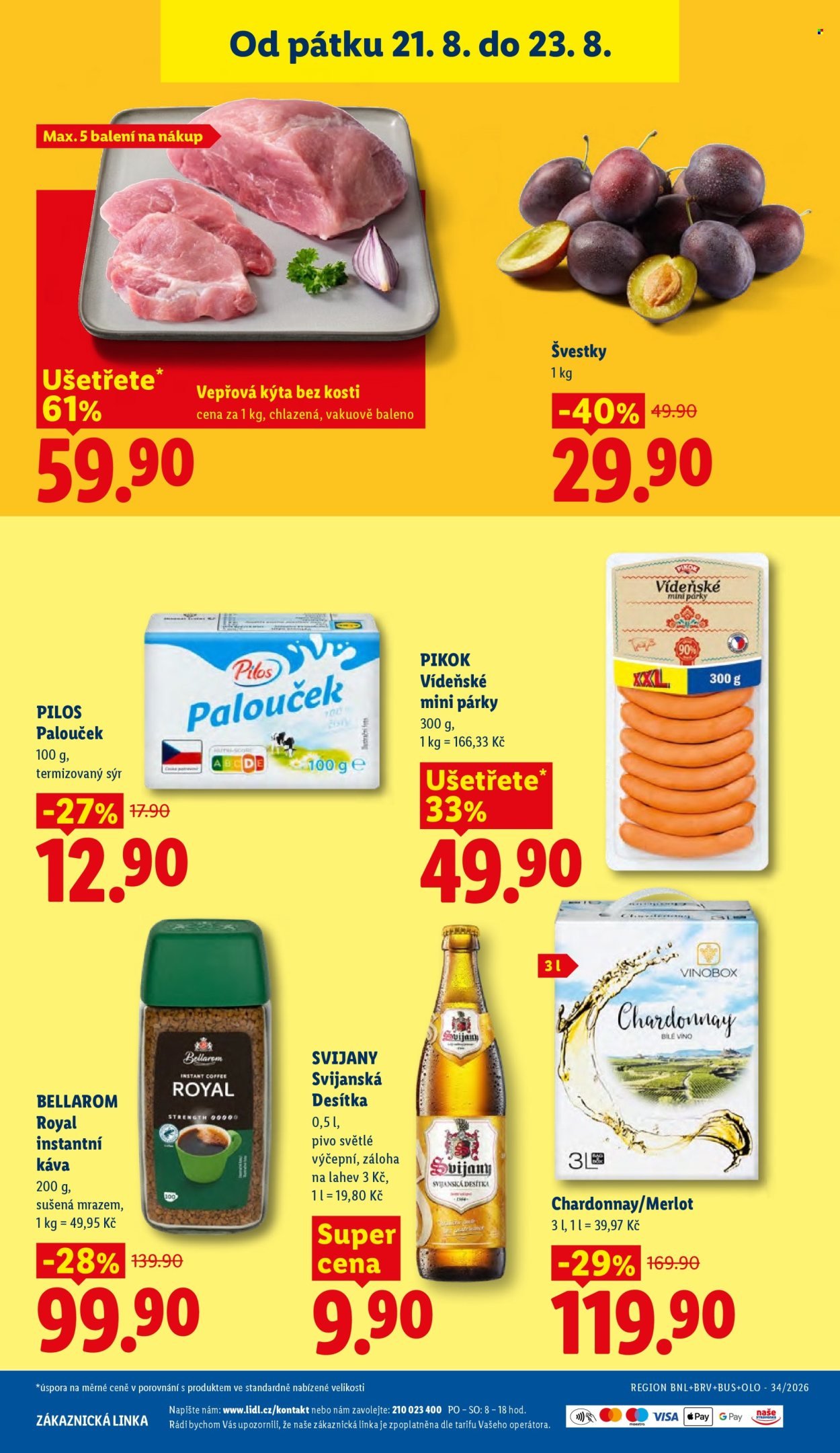 LIDL leták - Od čtvrtka 20.8.2026