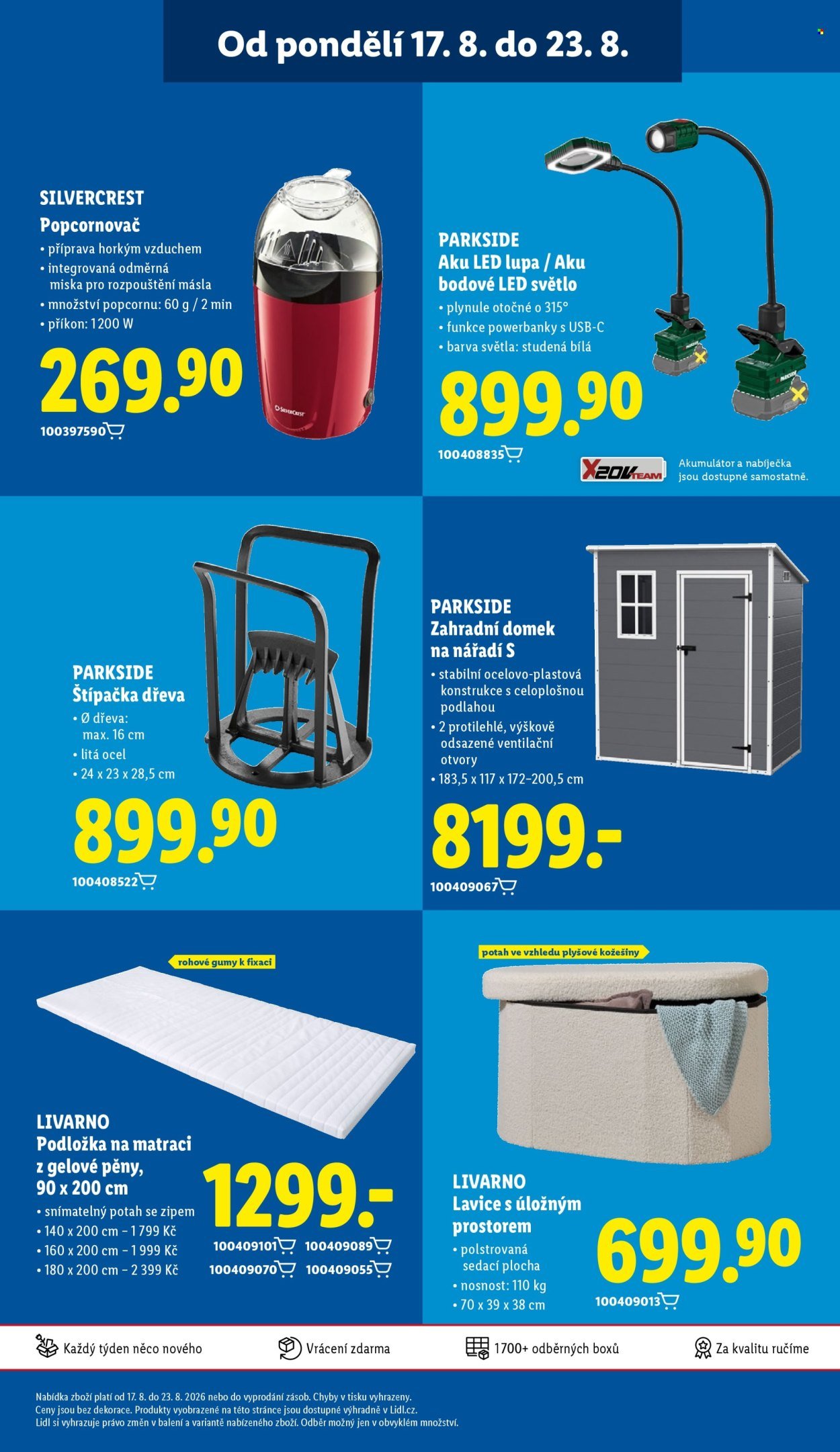 LIDL leták - Od čtvrtka 20.8.2026