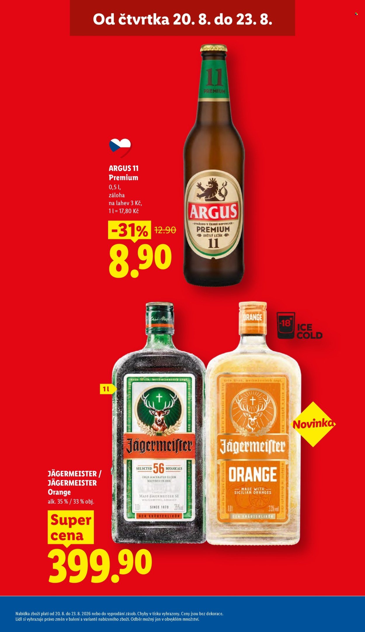 LIDL leták - Od čtvrtka 20.8.2026