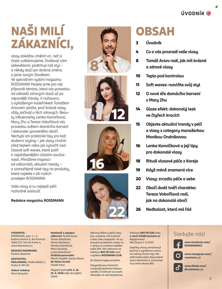 ROSSMANN leták - People