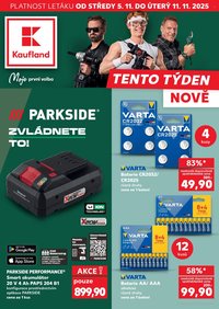 KAUFLAND leták - Tento týden nově (2025-11-05 - 2025-11-11)