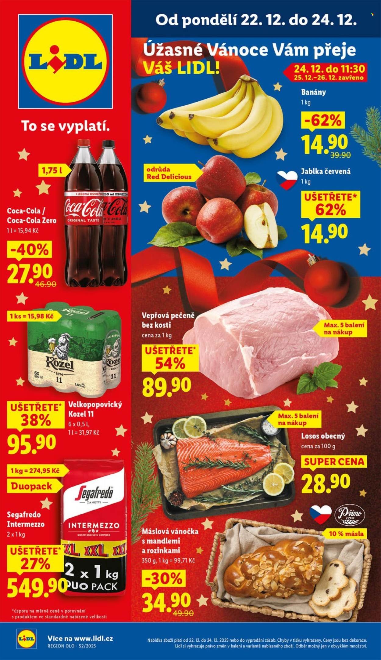 LIDL leták - Od pondělí 22.12.2025 (2025-12-22 - 2025-12-24)