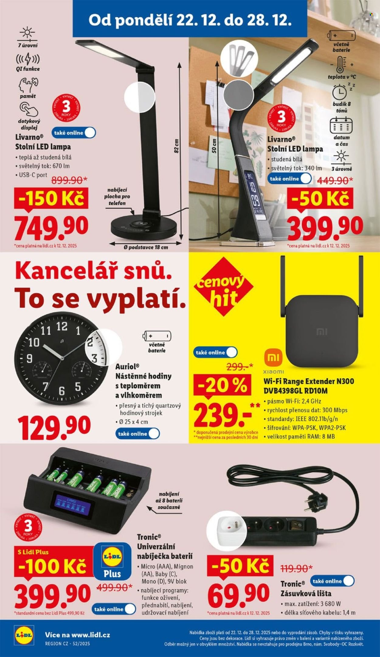 LIDL leták - Od pondělí 22.12.2025 (2025-12-22 - 2025-12-24)