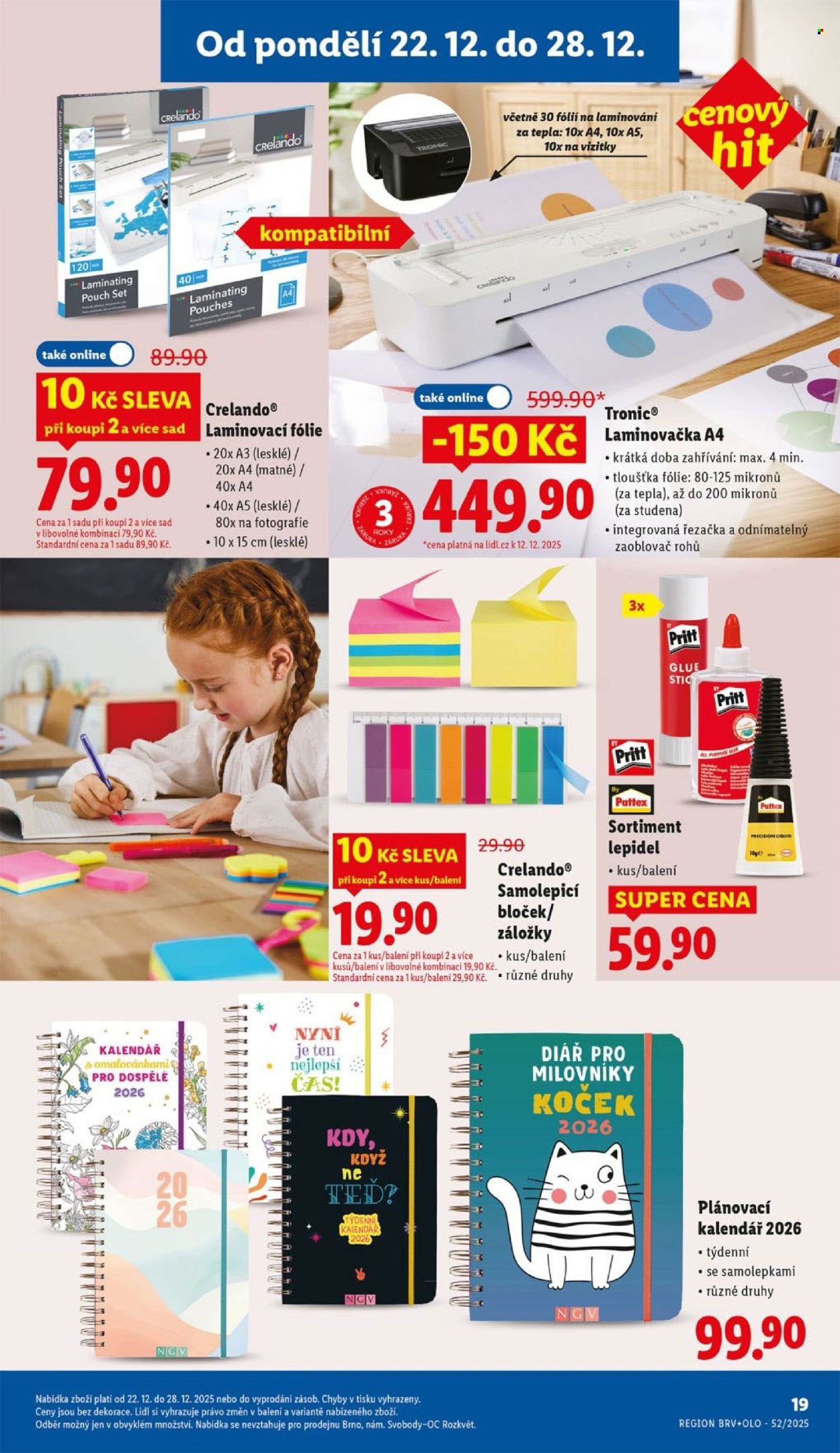 LIDL leták - Od pondělí 22.12.2025 (2025-12-22 - 2025-12-24)