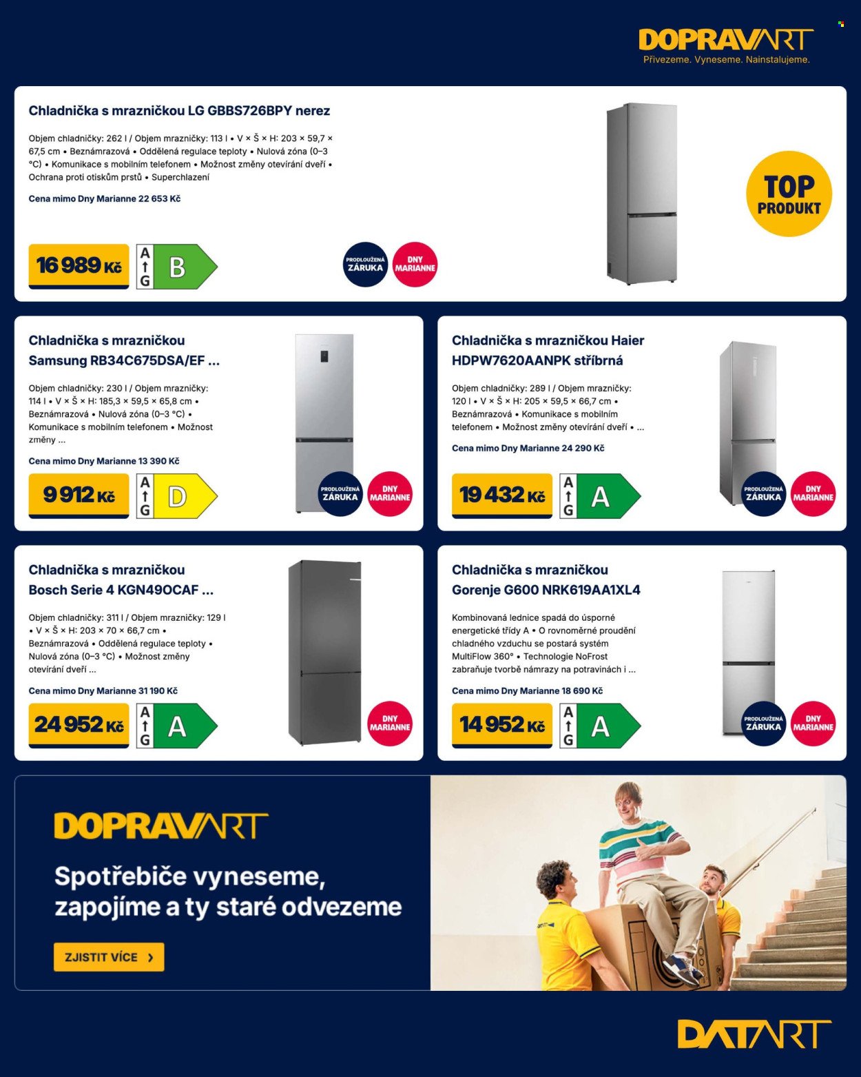 DATART leták - Dny Marianne
