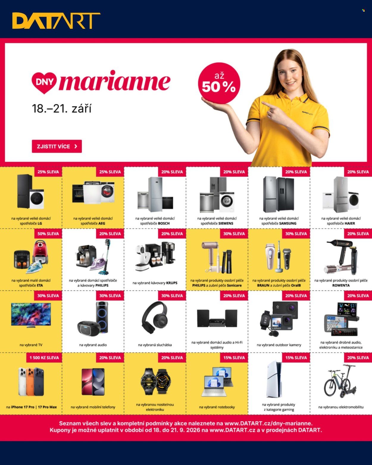 DATART leták - Dny Marianne