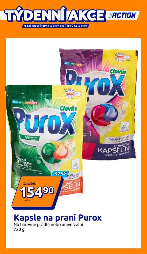ACTION leták - Od středy 8.4.2026 (2026-04-08 - 2026-04-14)