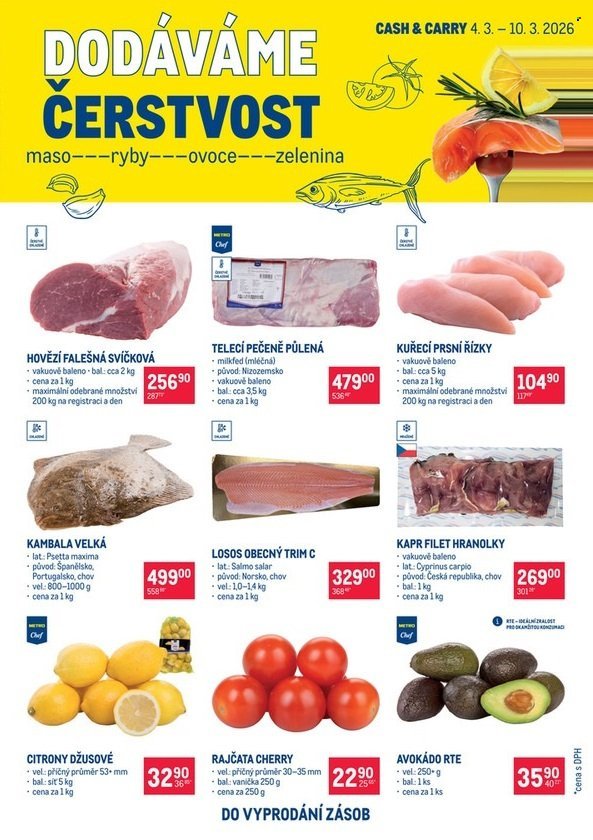MAKRO leták - Dodáváme čerstvost (2026-03-04 - 2026-03-10)