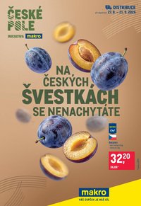 MAKRO leták - Švestky z Českého pole